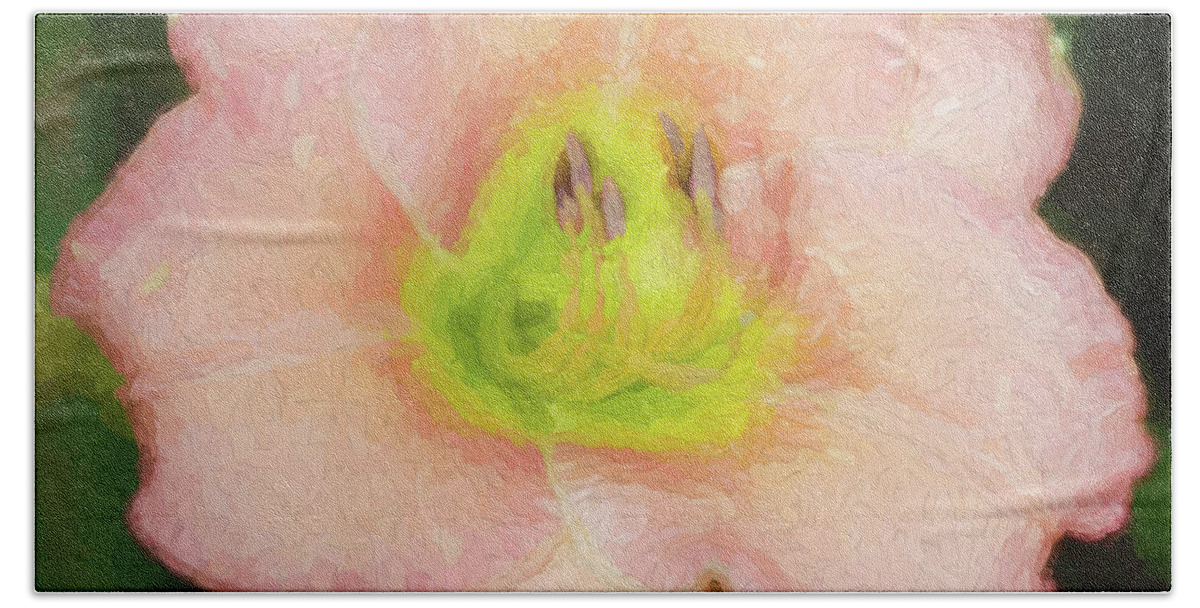 Peach Bath Towel featuring the photograph What a Peach #1 by Kathy Clark