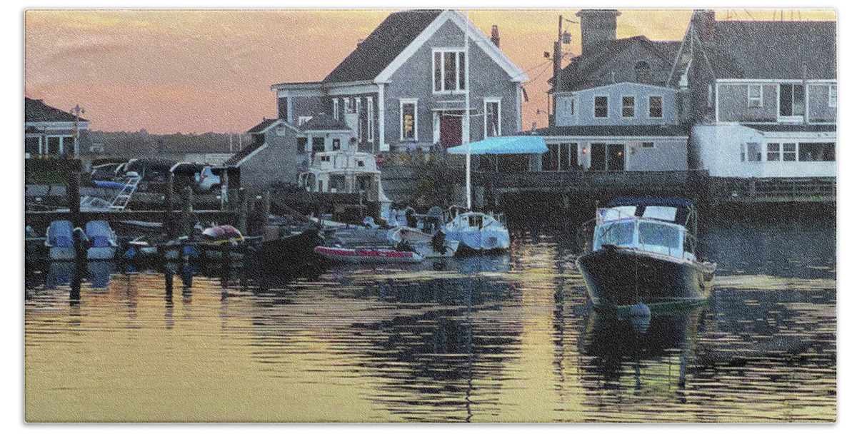 Woods Hole Hand Towel featuring the photograph Woods Hole #1 by Carl Sheffer