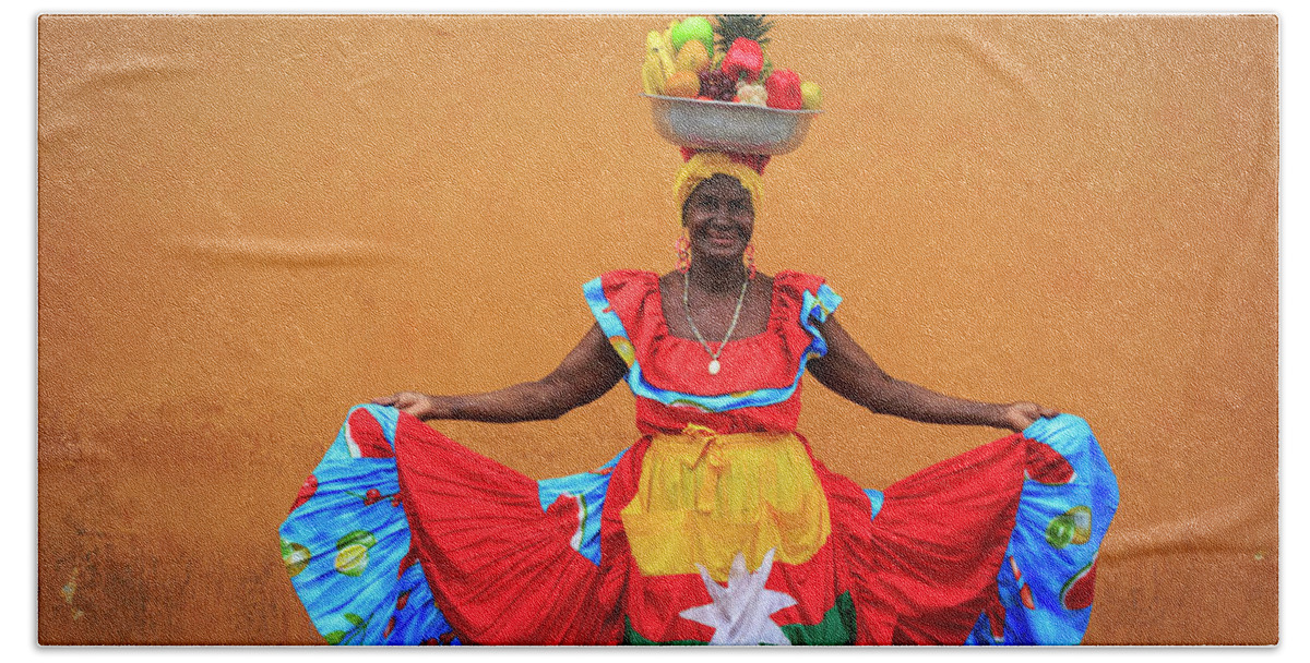Cartagena Hand Towel featuring the photograph Cartagena Bolivar Colombia #15 by Tristan Quevilly
