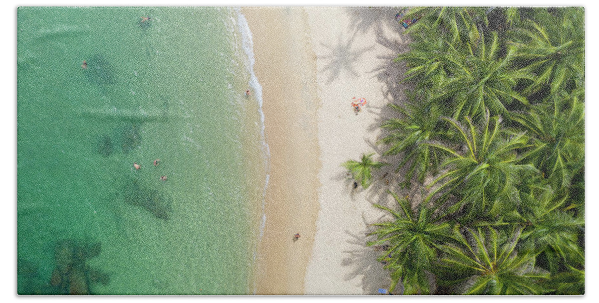 Parque Tayrona Hand Towel featuring the photograph Parque Tayrona Magdalena Colombia #16 by Tristan Quevilly