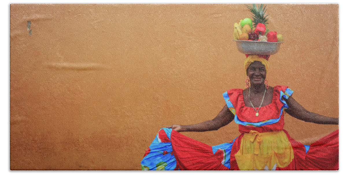 Cartagena Hand Towel featuring the photograph Cartagena Bolivar Colombia #17 by Tristan Quevilly