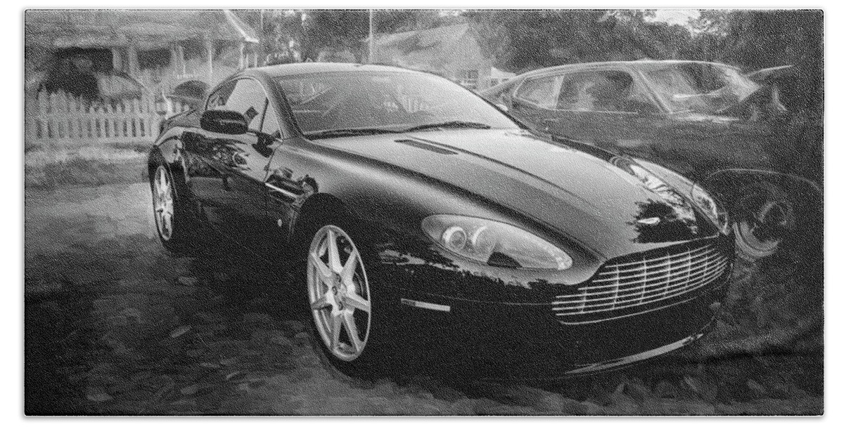 2007 Aston Martin V8 Vantage Roadster Bath Towel featuring the photograph 2007 Aston Martin V8 Vantage Roadster 101 by Rich Franco