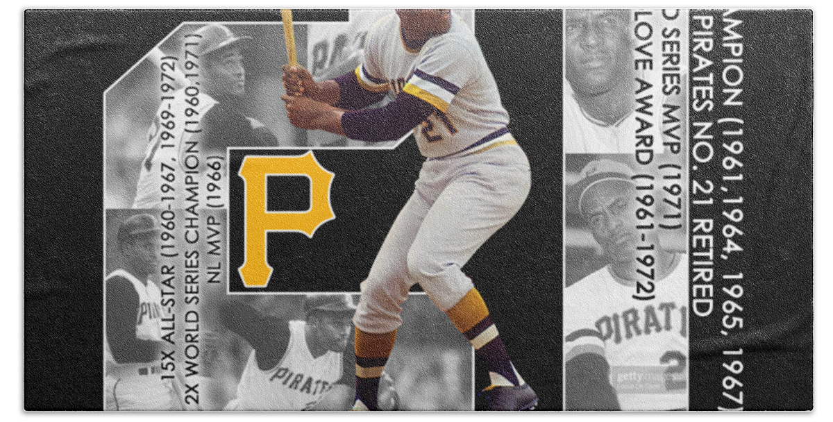 Roberto Clemente - Roberto Clemente Pittsburgh Pirates - Sticker