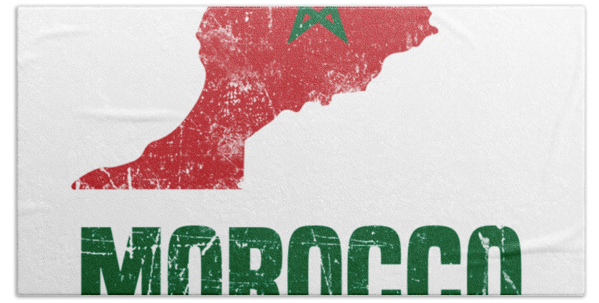 Moroccan Flag Towel 
