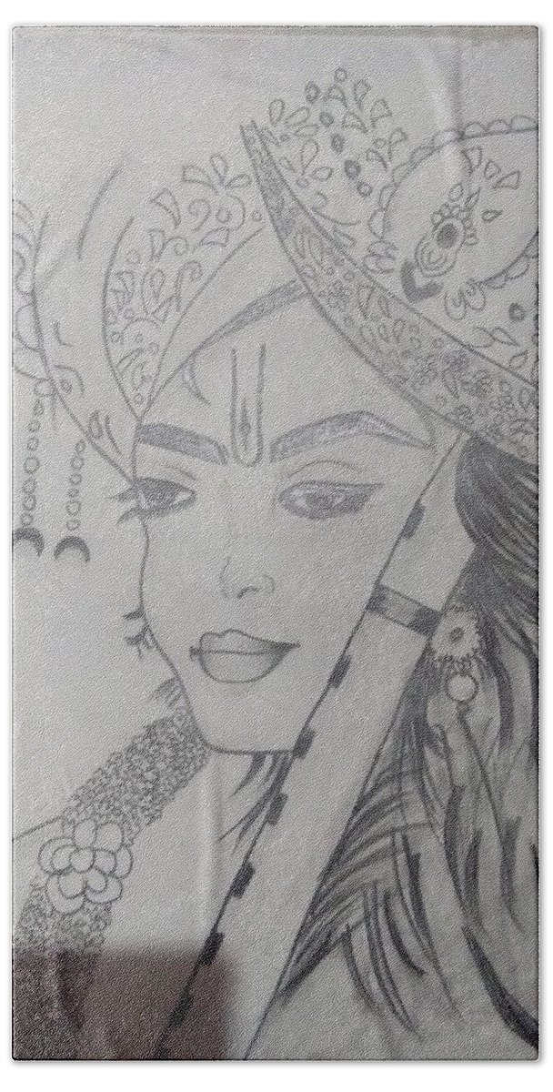 ArtStation - Mahabharatham Krishna Saurabh Raj Jain Pencil Sketch 2022  #Krishna #Mahabharatham #SaurabhRajJain