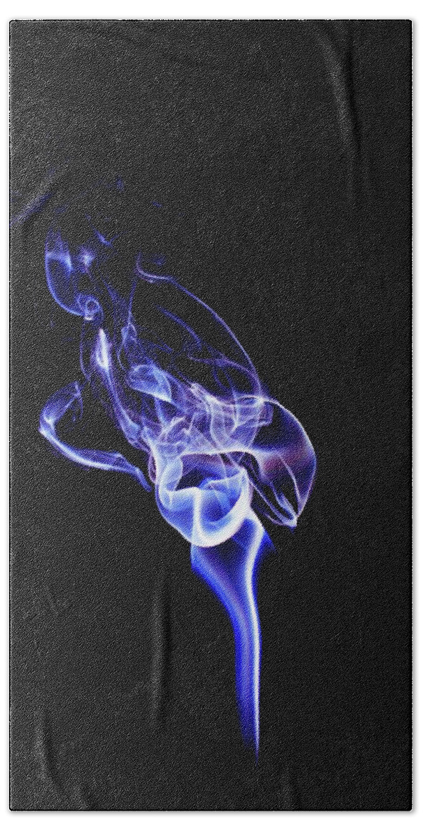 Smoke Bath Towel featuring the photograph Beauty in smoke #30 by Martin Smith