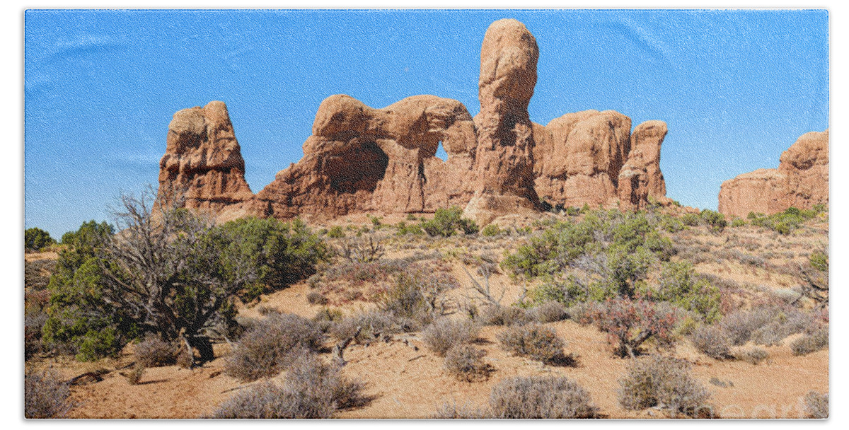 Arches National Park Bath Towel featuring the photograph Arches National Park #45 by Raul Rodriguez