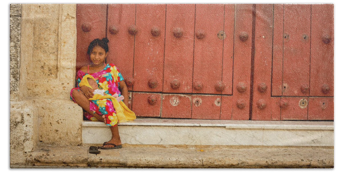 Cartagena Hand Towel featuring the photograph Cartagena Bolivar Colombia #5 by Tristan Quevilly
