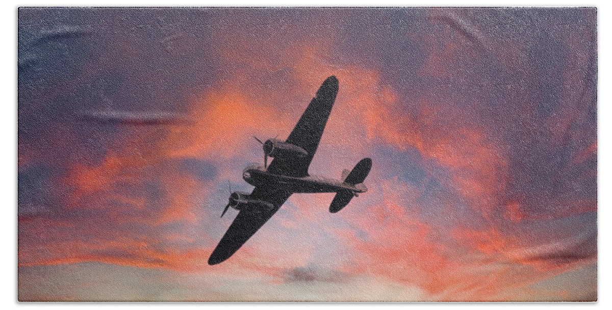 Eastbourne International Airshow Hand Towel featuring the photograph Aircraft 2nd World War by Andrew Lalchan