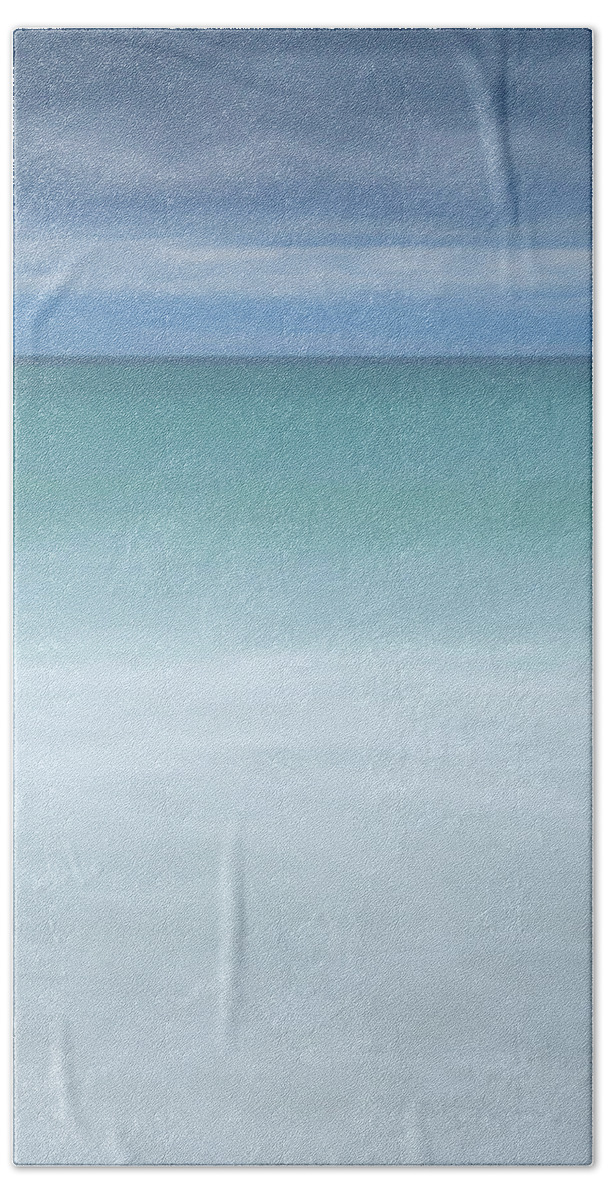 Aquamarine Bath Towel featuring the photograph Aquamarine Sea - North West Scotland by Anita Nicholson