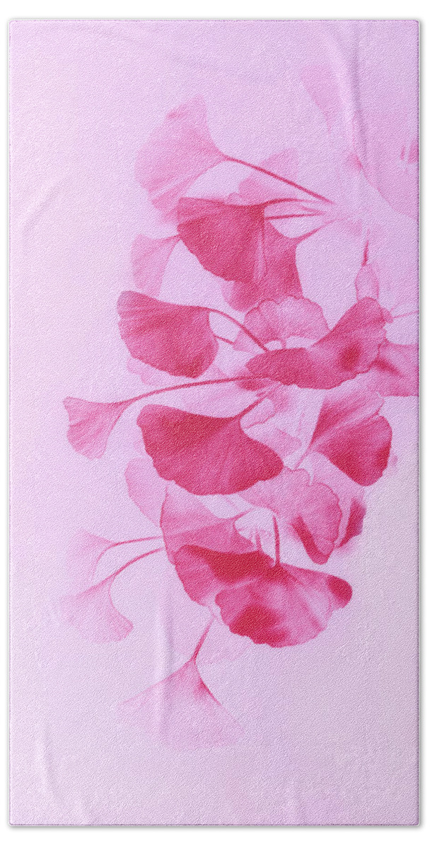Ginkgo Bath Towel featuring the photograph Beauty and Elegance by Philippe Sainte-Laudy