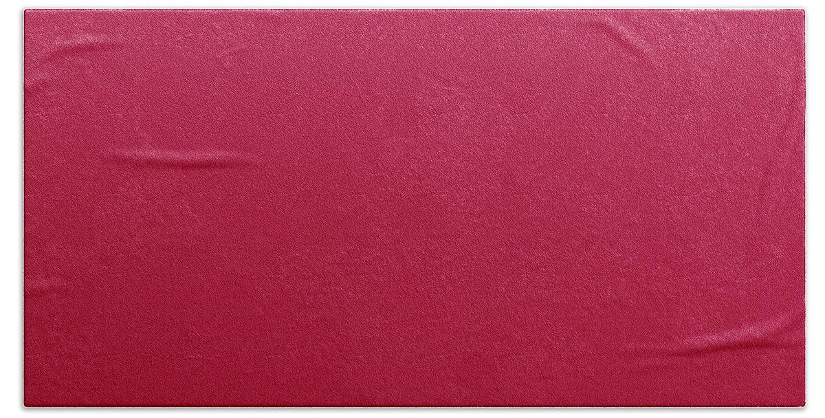 Bindi Red Hand Towel featuring the digital art Bindi Red by TintoDesigns