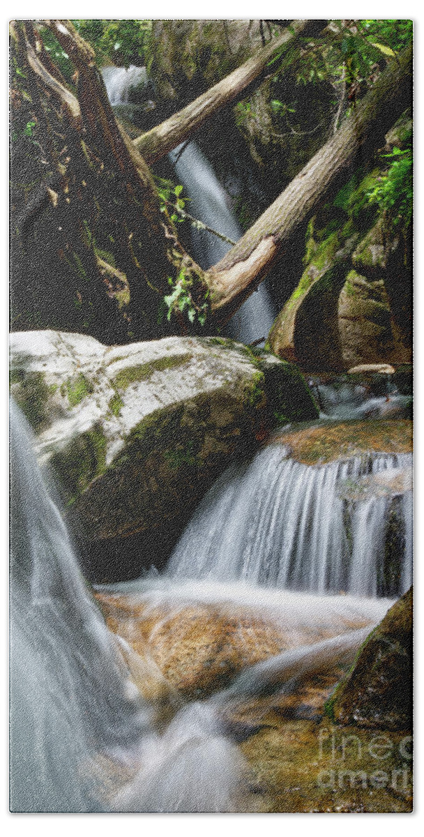 Nature Bath Towel featuring the photograph Blue Hole Falls 11 by Phil Perkins