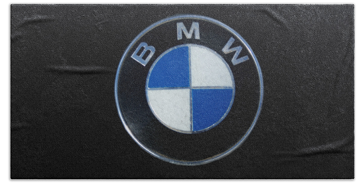 Car Hand Towel featuring the photograph BMW by Tony Baca
