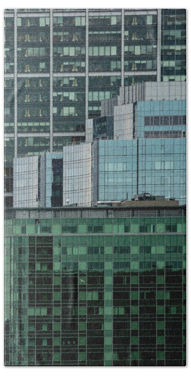 City Bath Towel featuring the photograph Boston Buildings by Denise Kopko