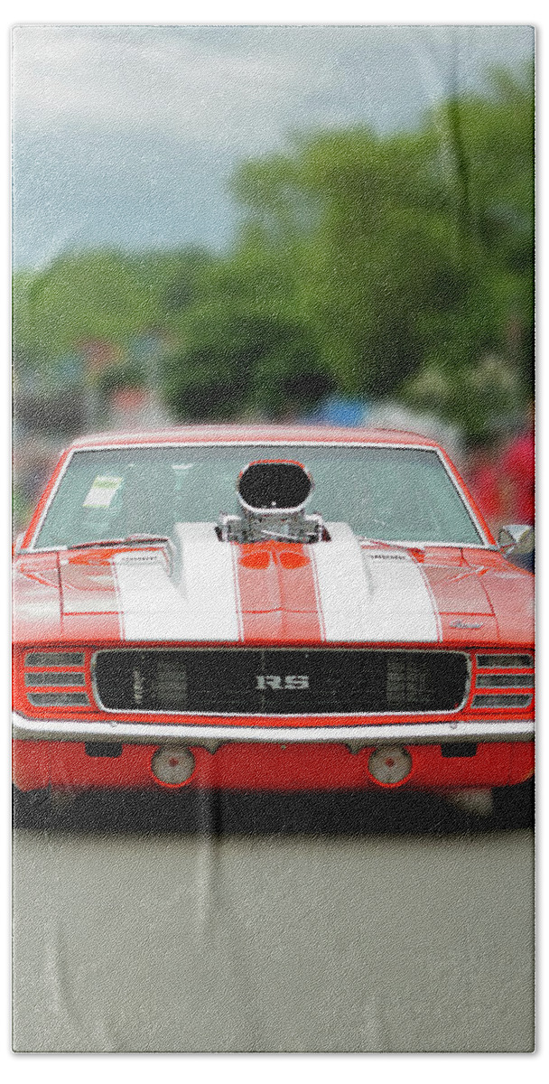 Chevrolet Camaro Rs Bath Towel featuring the photograph Camaro RS by Lens Art Photography By Larry Trager