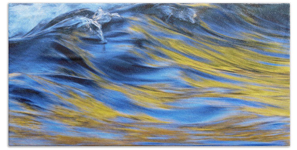 Wave Hand Towel featuring the photograph Catching a Wave by Sue Cullumber