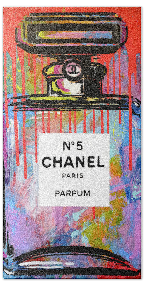 Chanel Urban Pop Art Bath Towel