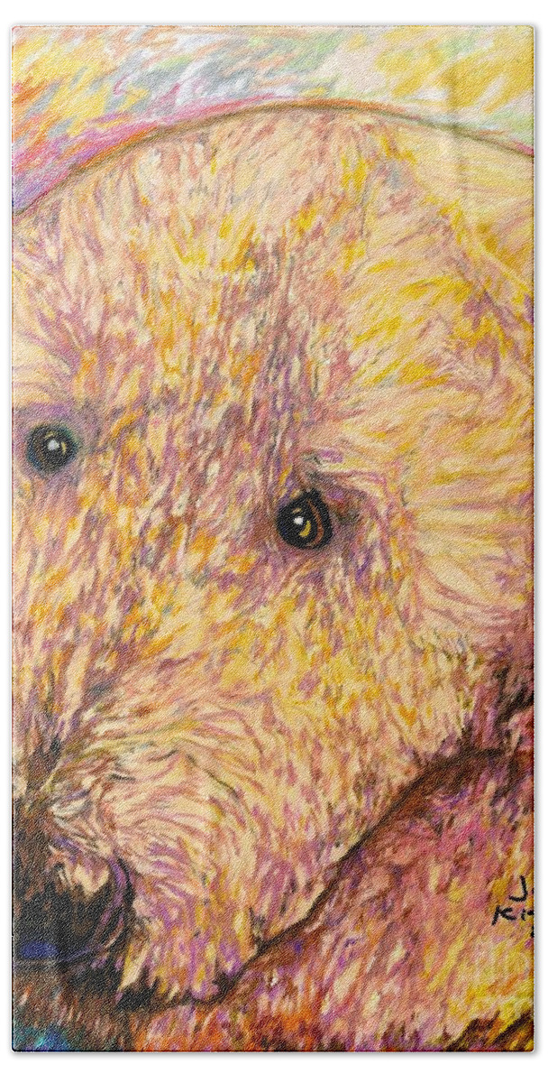 #dogs #dogsofinstagram #dog #dogstagram #puppy #doglover #dogoftheday #instadog #doglovers #doglife #pets #love #puppylove #puppies #pet #puppiesofinstagram #dogsofinsta #cute #instagram #of #petsofinstagram #dogslife #doggo #animals #ilovemydog #cats #doglove #petstagram #dogphotography #cutedogs Bath Towel featuring the drawing Charlie by Jon Kittleson