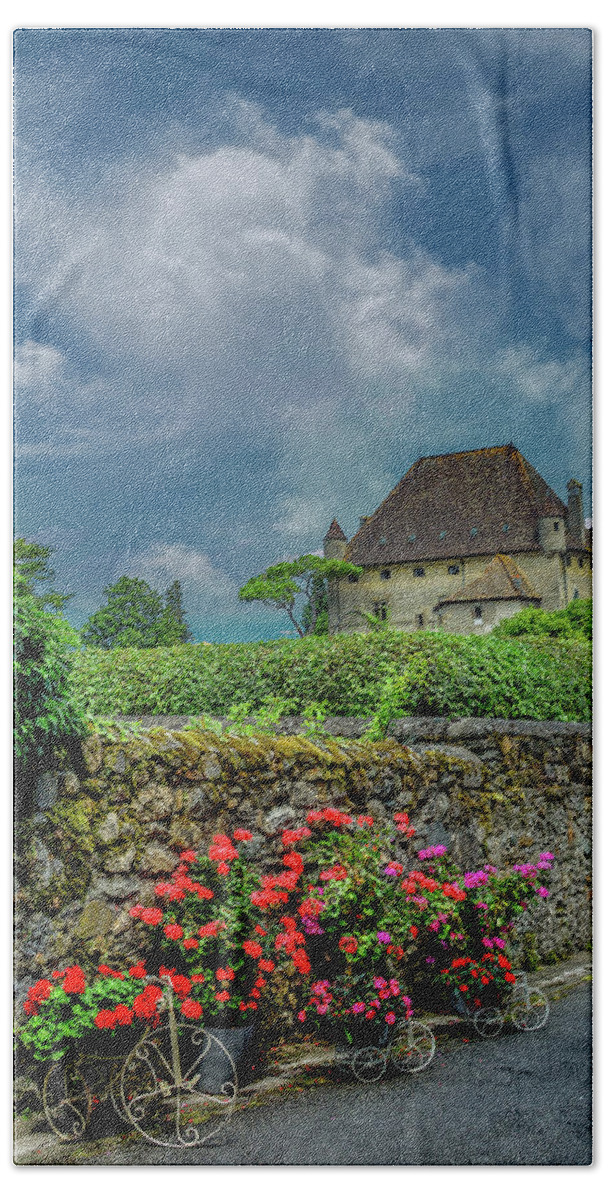France Bath Towel featuring the photograph Classically French, Vertical by Marcy Wielfaert