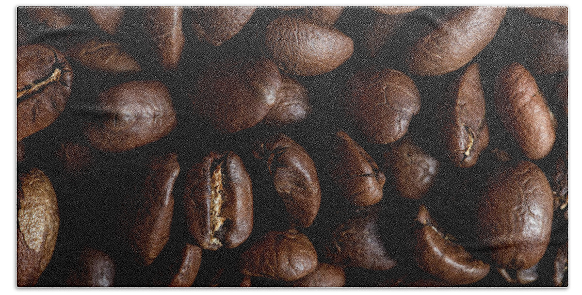 Wall Art Hand Towel featuring the photograph Coffee by Marlo Horne
