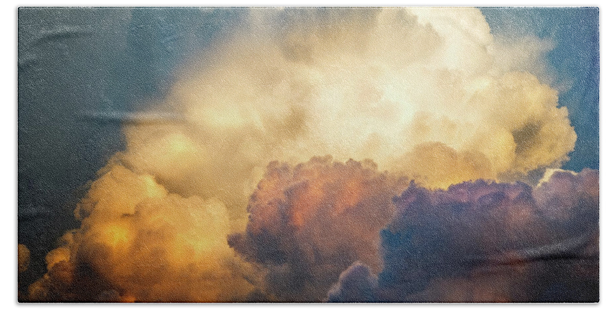 Landscape Hand Towel featuring the photograph Collin County Sky by Scott Norris