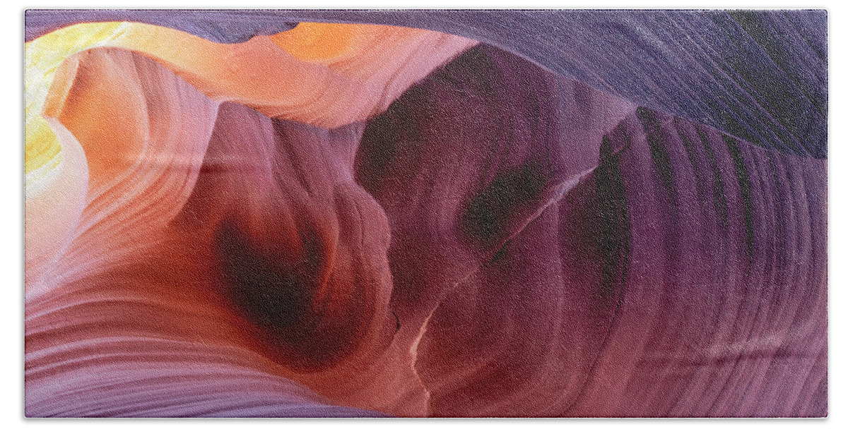 Arizona Hand Towel featuring the photograph Desert Spectrum by Chad Dutson