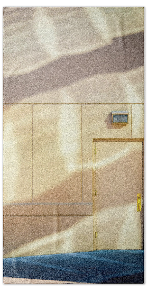 Doors Bath Towel featuring the photograph Door Light by Craig J Satterlee