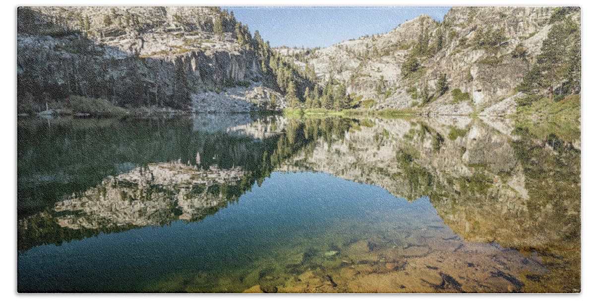 California Bath Towel featuring the photograph Eagle Lake Lake Tahoe by Gary Geddes