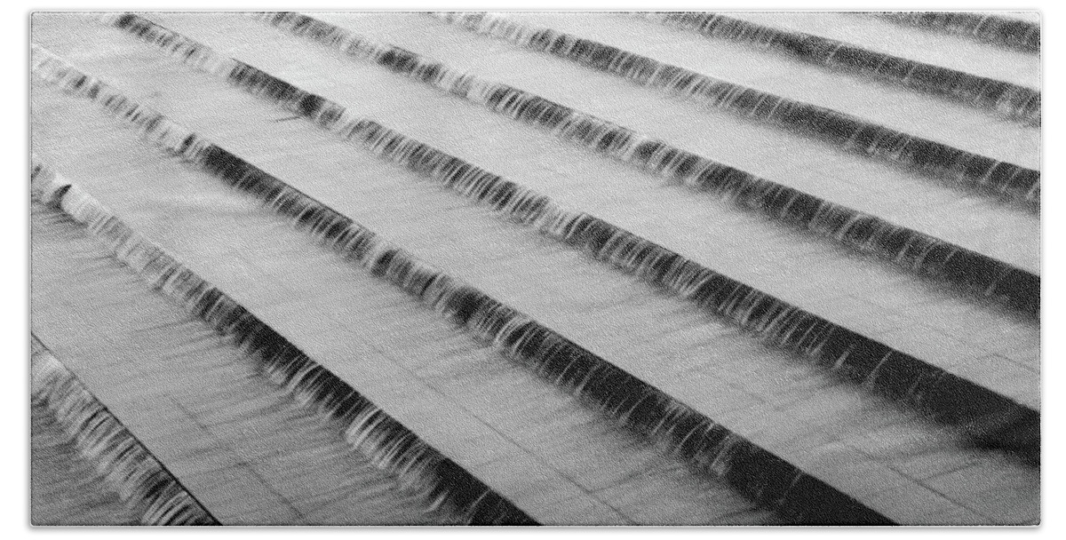 Stairs Bath Towel featuring the photograph Endless flow by Barthelemy De Mazenod