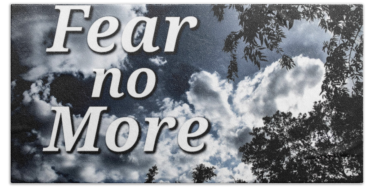 Fear No More Bath Towel featuring the photograph Fear No More by W Craig Photography