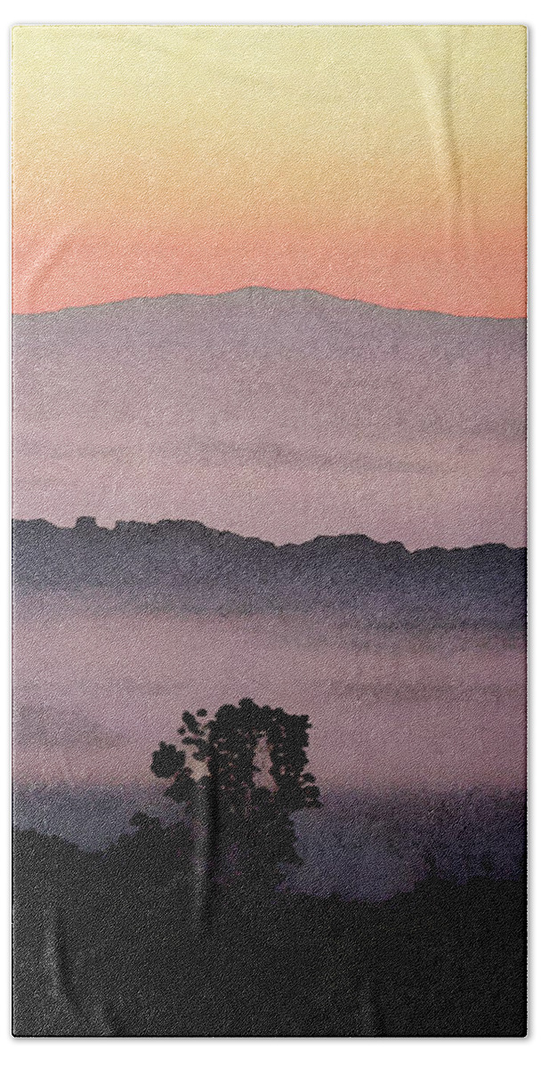 Tennessee Bath Towel featuring the photograph Foothills of the Smoky Mountains by Phil Perkins