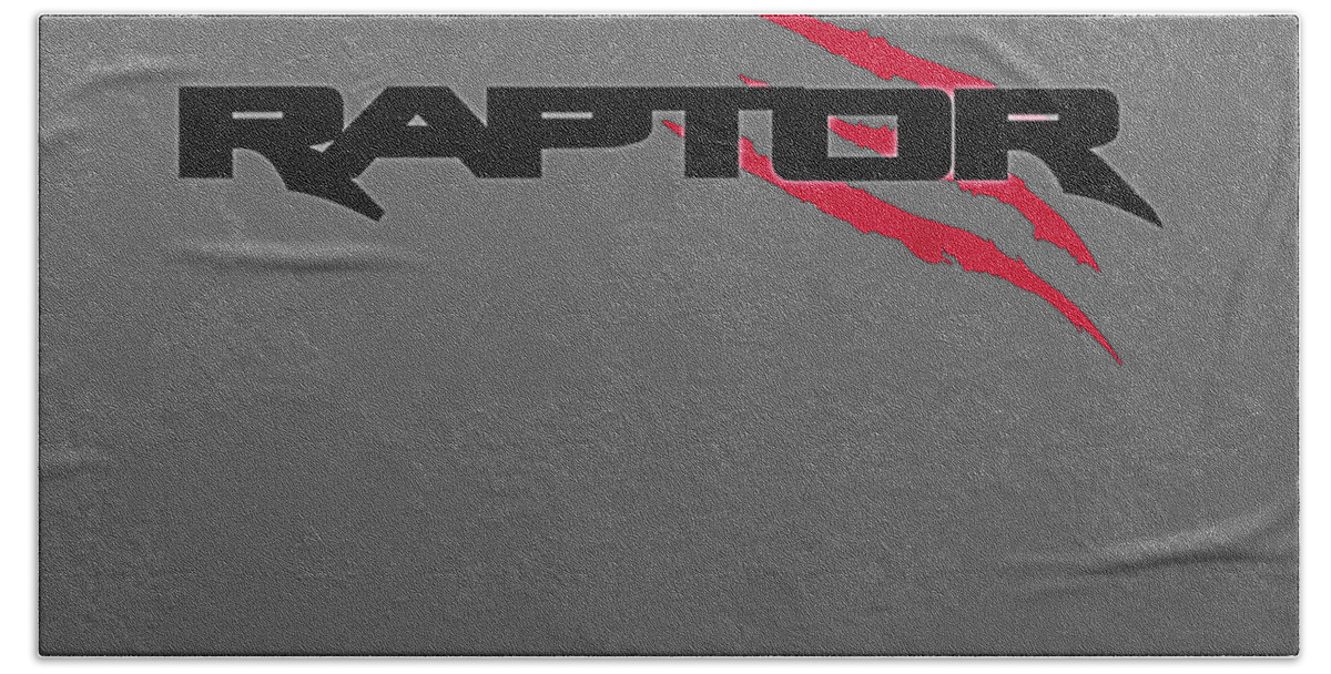 Ford Raptor Bath Towel featuring the digital art Ford Raptor by Rocci Charlea
