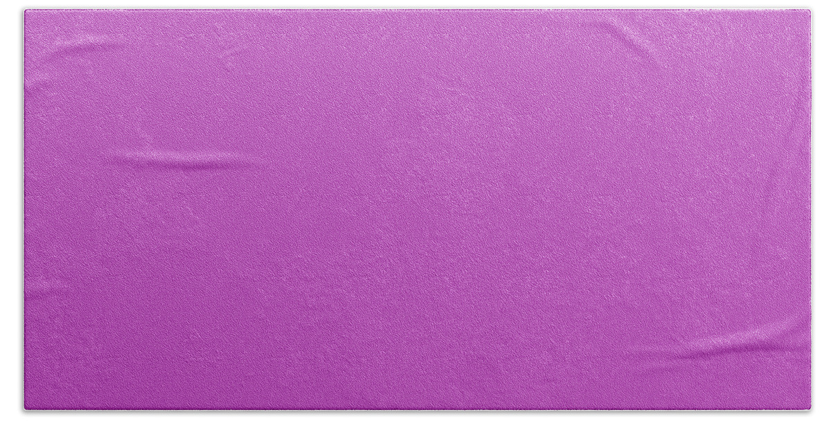 Fuchsia Bath Towel featuring the digital art Fuchsia Colour by TintoDesigns