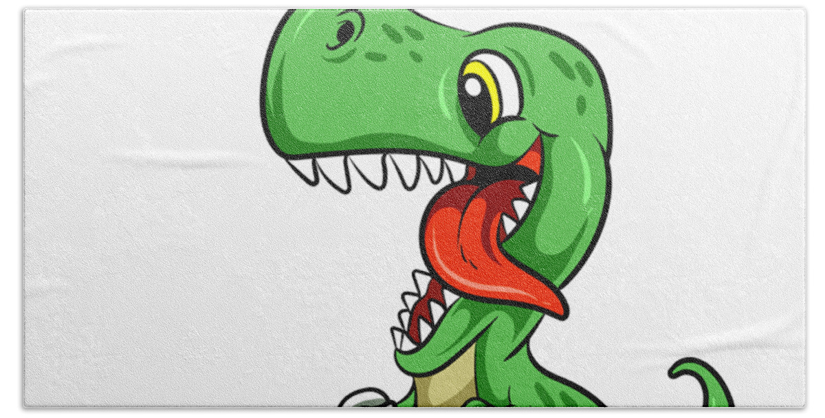 T-Rex Dinosaur Magic Towel 