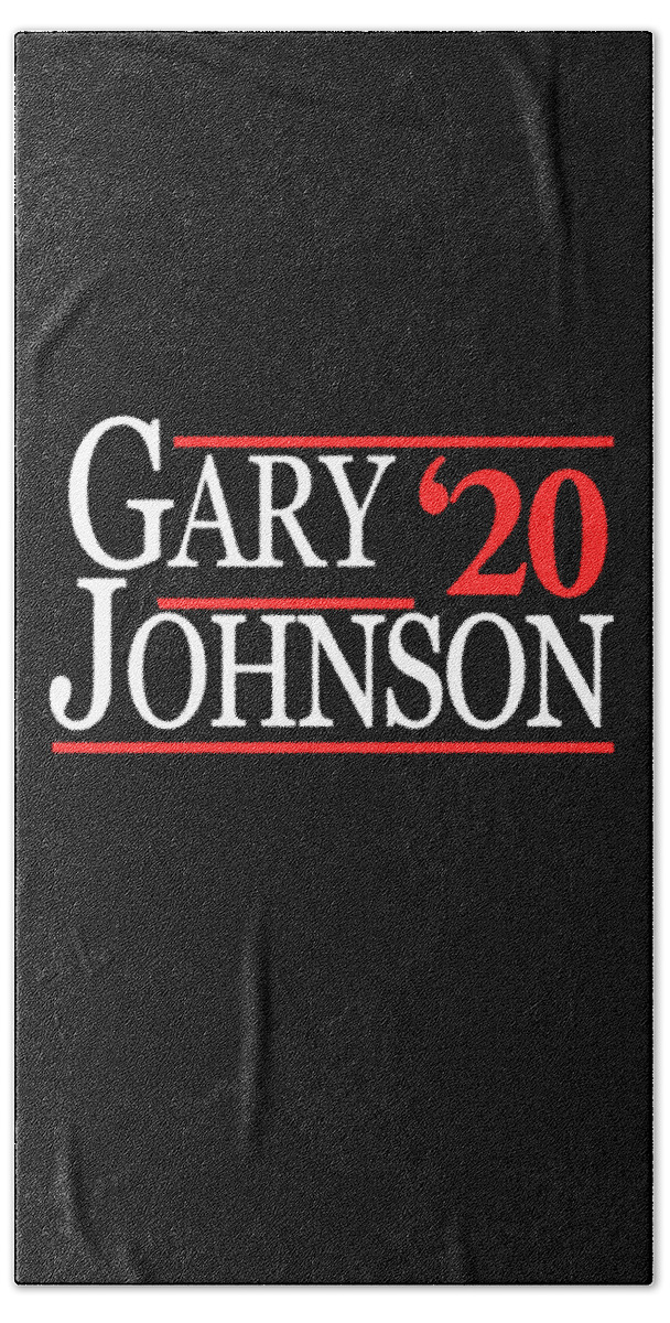 Funny Bath Towel featuring the digital art Gary Johnson 2020 by Flippin Sweet Gear