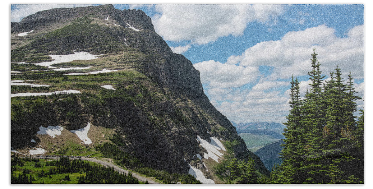 Glacier National Park Hand Towel featuring the photograph Glacier National Park by Carole Gordon