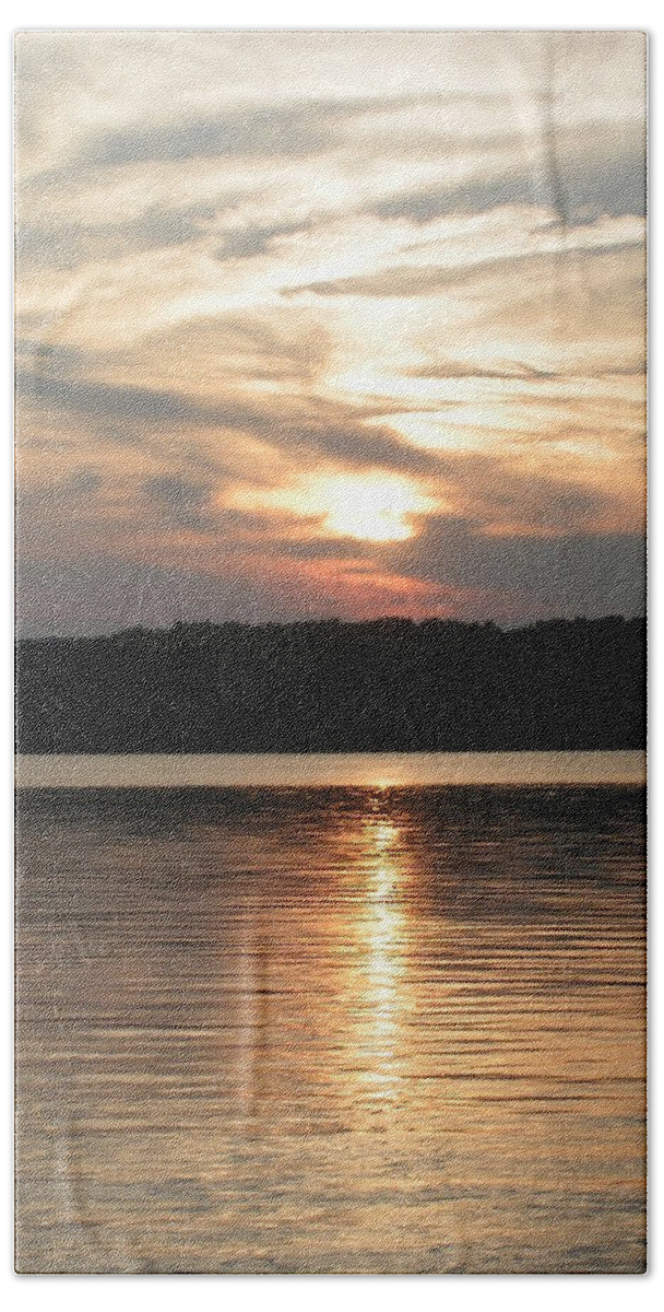 Prince Gallitzin State Park Bath Towel featuring the photograph Golden Hour by Heather E Harman