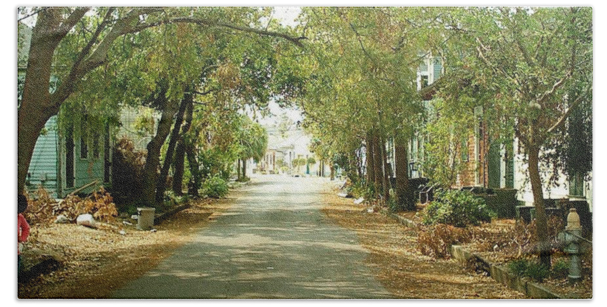 New Orleans Hand Towel featuring the photograph Hurricane Katrina Series - 25 by Christopher Lotito