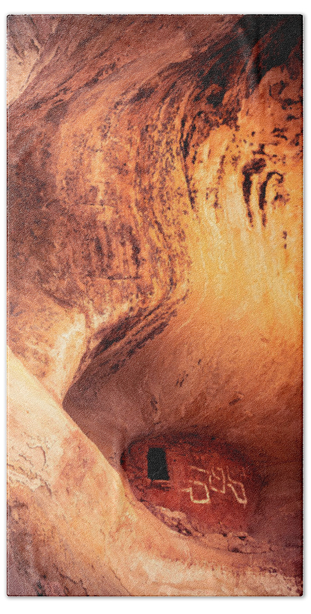 Granary Bath Towel featuring the photograph Inner Sanctum by Peter Boehringer