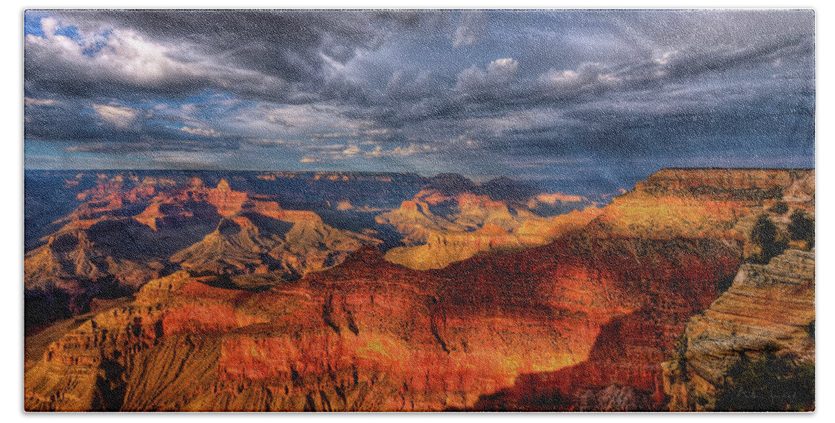 Grand Canyon Hand Towel featuring the photograph Inspiration by Beth Sargent