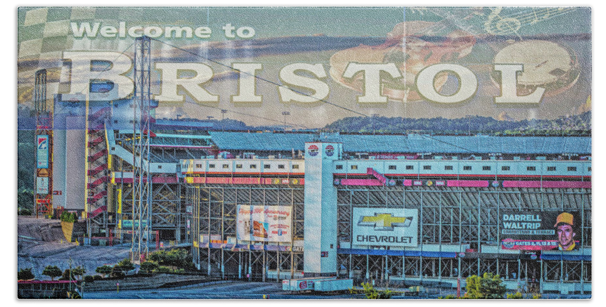 Bristol Hand Towel featuring the photograph Its Bristol Baby by Jim Cook