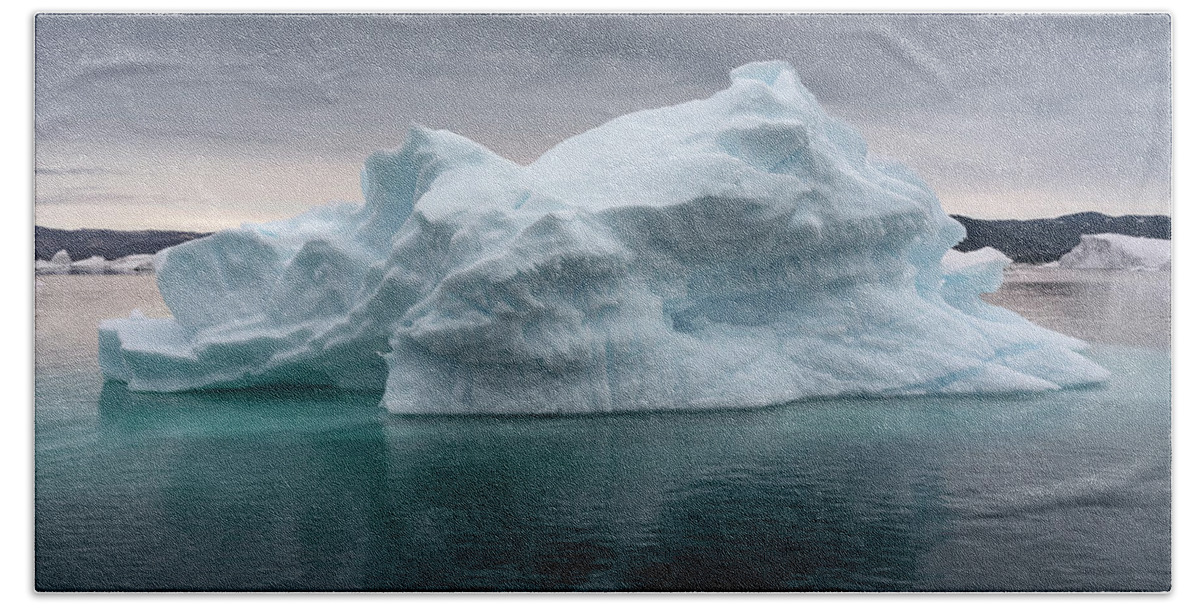 Ice Hand Towel featuring the photograph Just ice by Anges Van der Logt