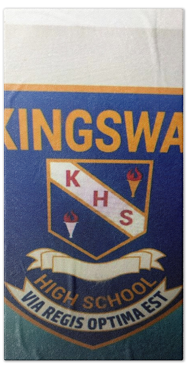  Bath Towel featuring the photograph Kingsway High School by Trevor A Smith