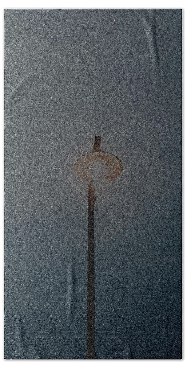 Lamp Hand Towel featuring the photograph Lamp by Wegashintaayuningtyas Shinta