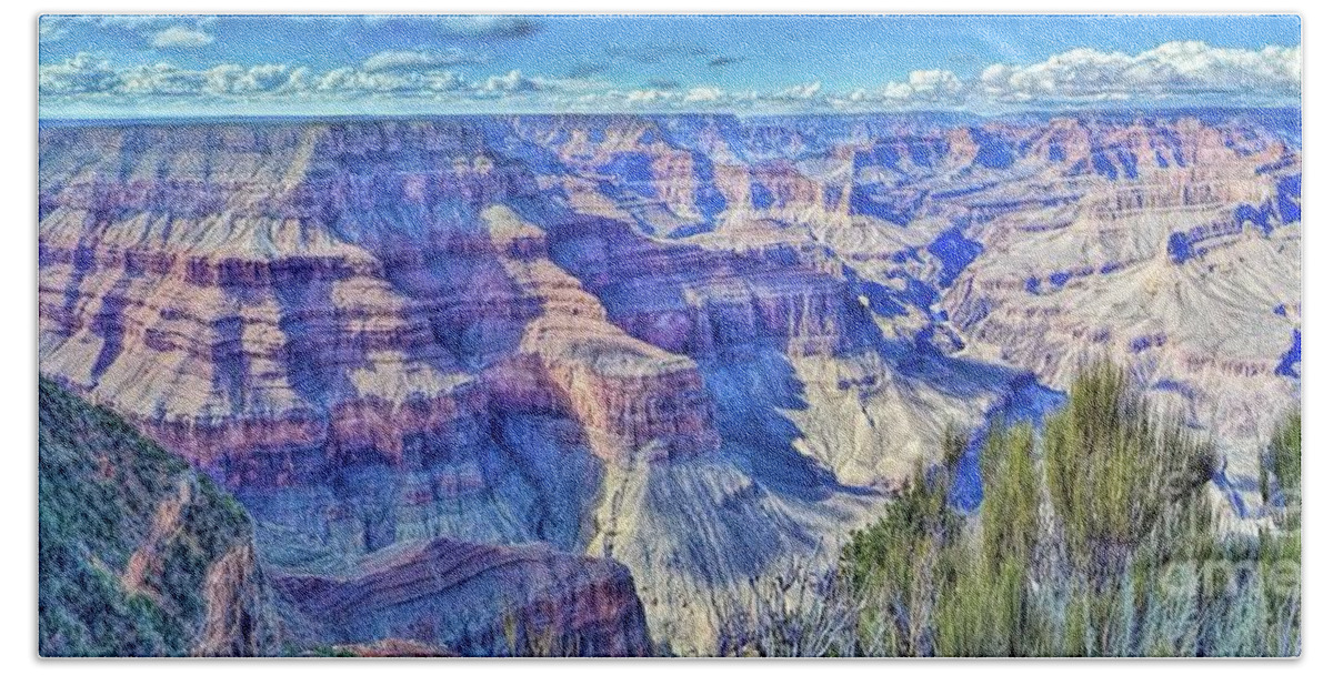 Grand Canyon Bath Towel featuring the photograph Landscape_Grand Canyon National Park_IMGL0196_ by Randy Matthews