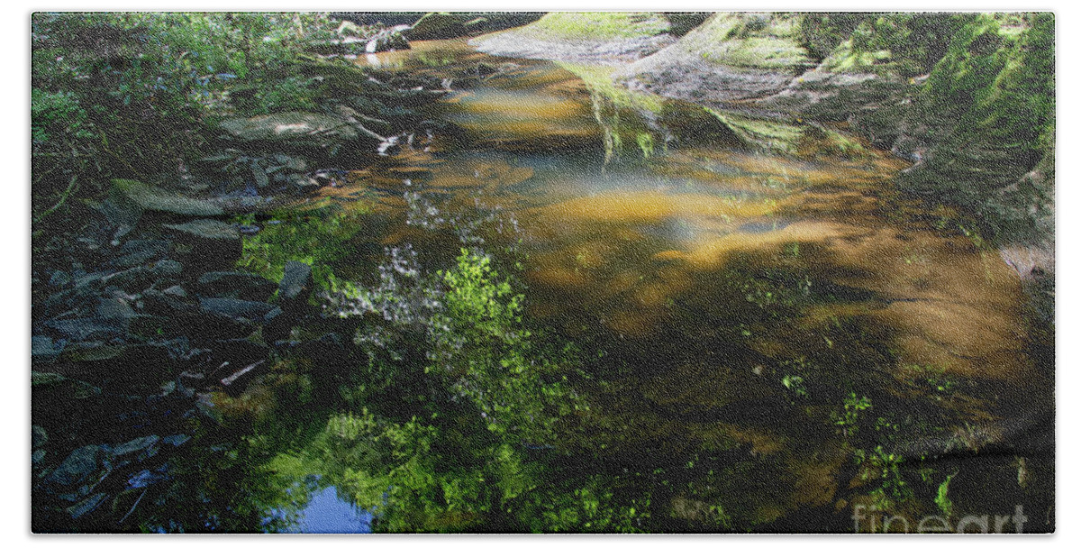 Little Piney Creek Bath Towel featuring the photograph Little Piney Creek 1 by Phil Perkins