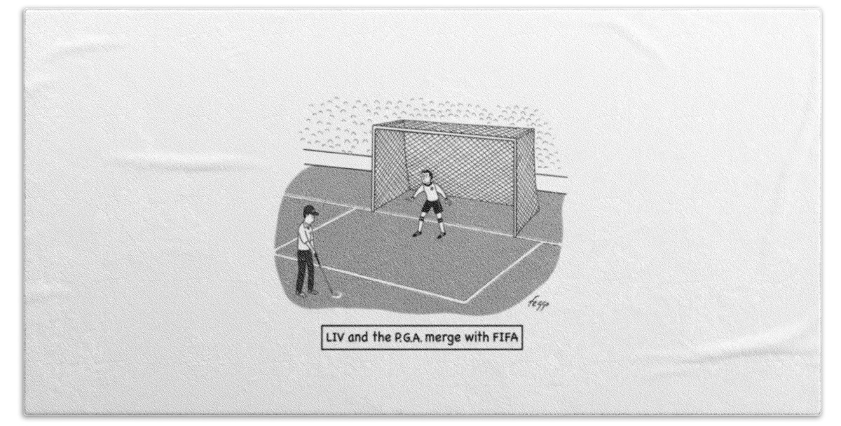 Liv And The P.g.a. Merge With Fifa Bath Sheet