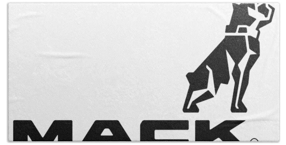 Favorite T-shirts Hand Towel featuring the digital art Mack Truck Motor Sport by Rock Star