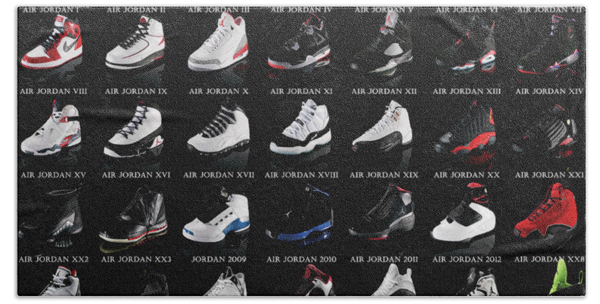 all of michael jordan's shoes